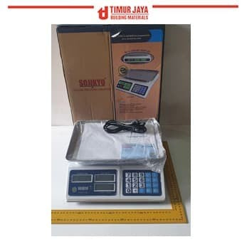 SAYJIKO 30 kg Timbangan Digital Meja Laundry Barang Buah Sembako tora