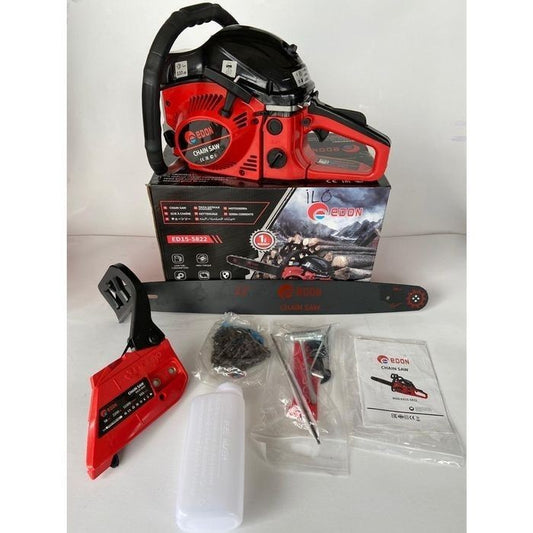 PROMO COD EDON Mesin Chain Saw 22 in 2 Tak Gergaji Chainsaw Potong kayu pohon