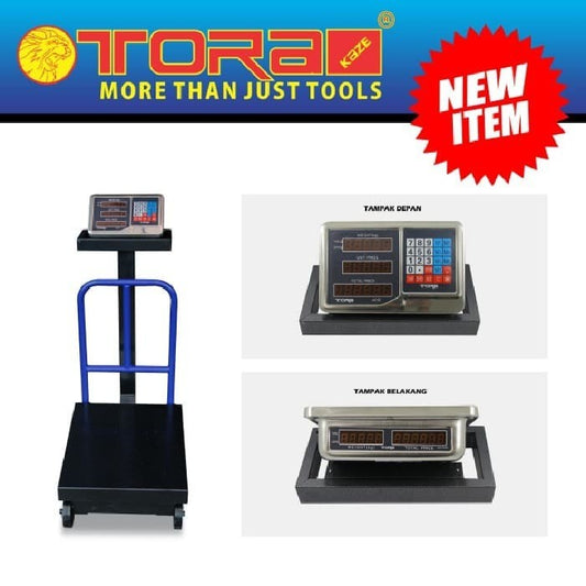 TORA TRDS20130 Timbangan Duduk Digital Rail 300kg 300 kg beras sembako barang