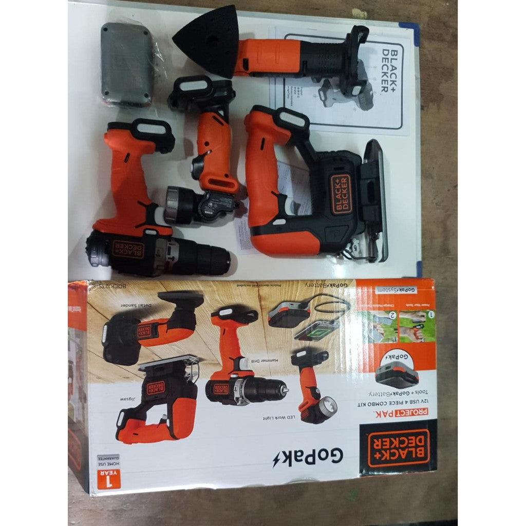 Gopak Cordless Black Decker Gopak Battery BLACK+DECKER GoPak 12