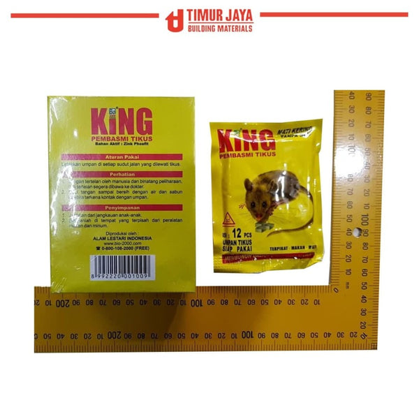 Racun Tikus Bio 2000 King Pembasmi Tikus 40 gram