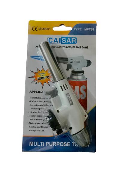 CAISAR Kepala Gas Torch kaleng tabung Portable Flame Gun Las api Pemantik