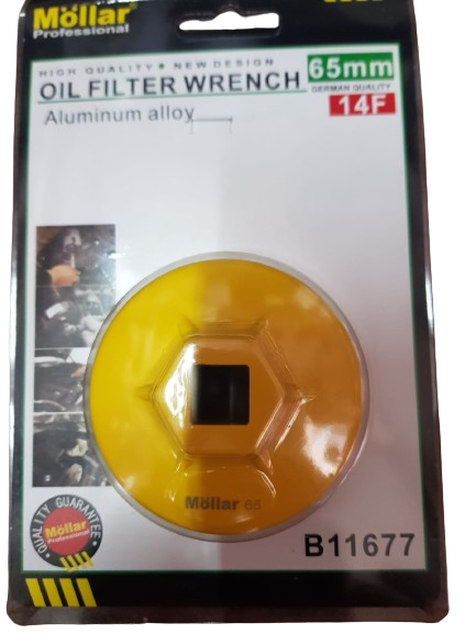 BISON Kunci Oli Filter Model Mangkok 65 mm Gagang 1/2 Inch