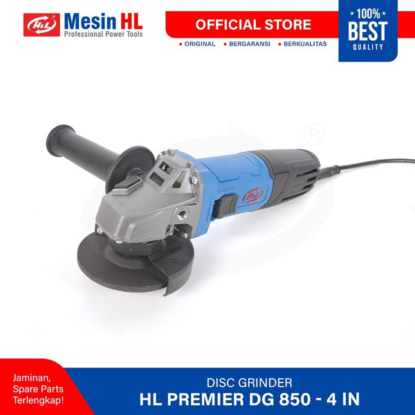 HL DG850 GERINDA TANGAN 4 in HEAVY DUTY Angel Grinder Disc Grinder