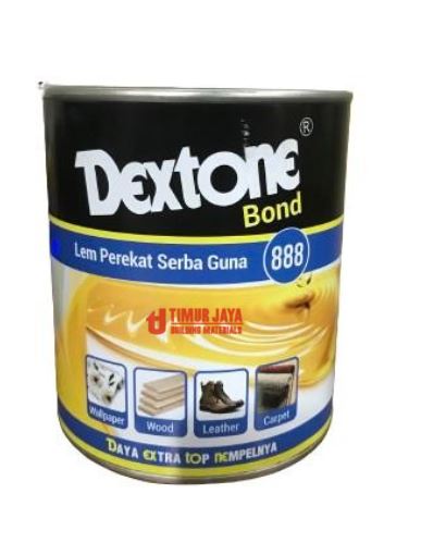 DEXTONE BON 888 1 Lt Lem Kuning Lem Perekat Serba Guna