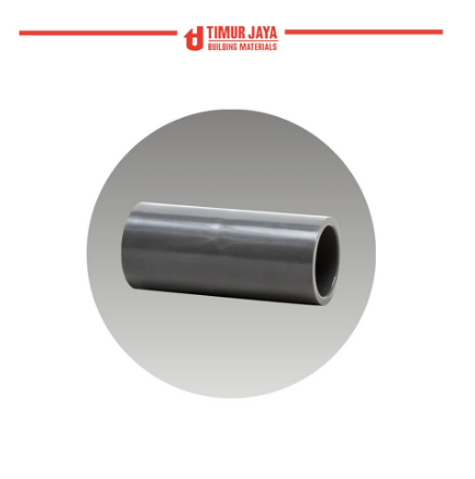 RUCIKA Socket Polos PVC 3/4"" AW / Sambungan Lurus Tanpa Drat