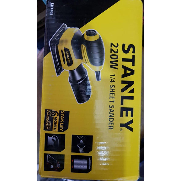 Mesin Sander sheet amplas kotak Stanley STEL401  1/2