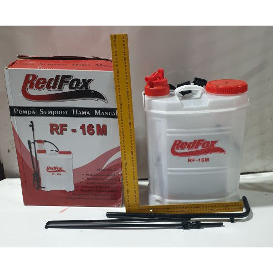 REDFOX Semprotan Hama 16 L Sprayer Plastik PVC Disinfektan Manual swan