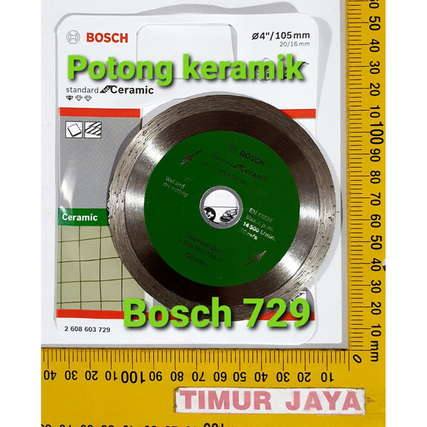 Diamond Wheel 4" Bosch  keramik 729
