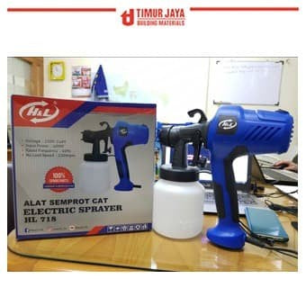 HnL 718 h&l  Electric Spray Gun Paint Zoom Mesin Cat Semprot Elektrik Spray Gun Elektrik 300 Watt - Electric Electric Spray Gun - Paint Zoom - Mesin Cat Semprot Listrik - Spray Gun Elektrik - Sprey Gan