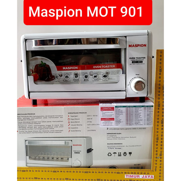 MASPION MOT 901 S / OVEN TOASTER 9 LT / MOT901S