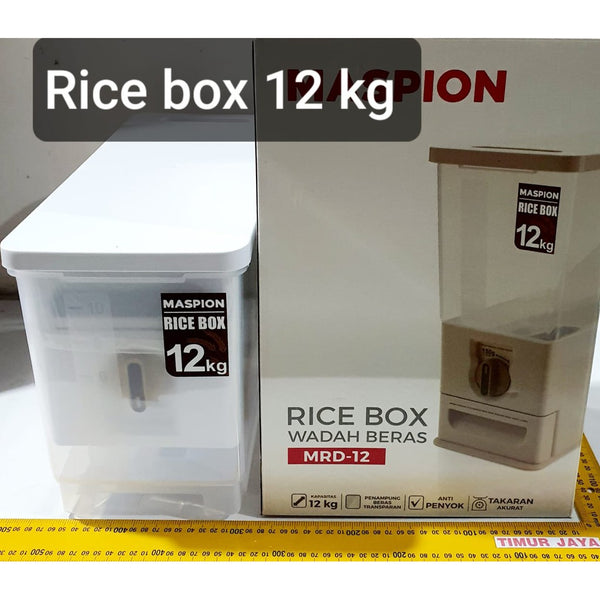 Maspion MRD 12 Rice Box 12Kg Tempat Penyimpanan Beras MRD12