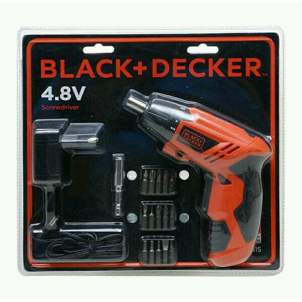 Black Decker KC4815  Cordless Screw Driver 4.8 V Screwdriver