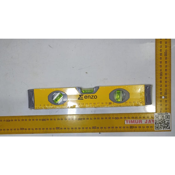 ENZO Waterpass FULL Magnet 30 cm 12 Inch Aluminium Meter Water pass Magnit Level