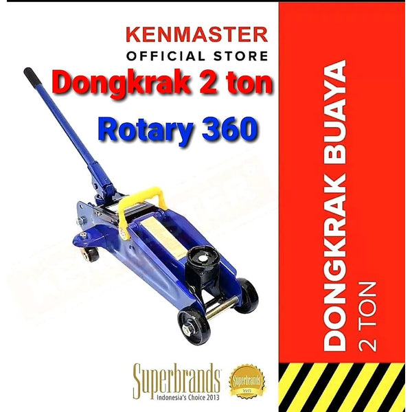 SUNFLEX Dongkrak Buaya 2 Ton PUTAR 360 Hydraulic Rotary Jack tekiro