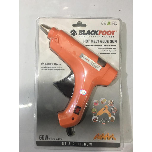 KAPUSI ON OFF Glue Gun 60 Watt Alat Lem Tembak 60w kenmaster BESAR