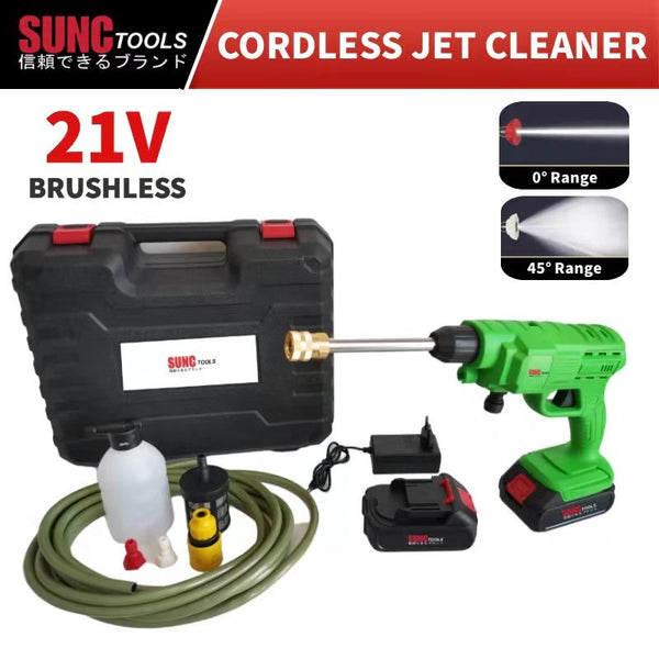 SUNC JET CLEANER Cordless Brushless Mesin Cuci Mobil Motor