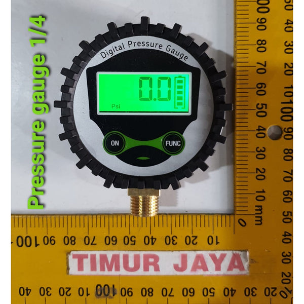 Presure gauge digital 1/4 x 3in x 40kg