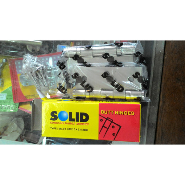 Engsel Solid 3 inch / Engsel Jendela 3""
