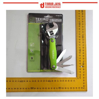 Tekiro KUNCI INGGRIS 7 in 1 Portable Multifunction Adjustable Wrench