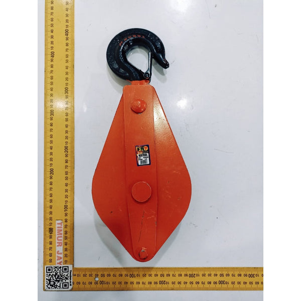 Pulley Block 2 Ton / Xander Kerekan Sumur / Katrol Kapal XD 1294