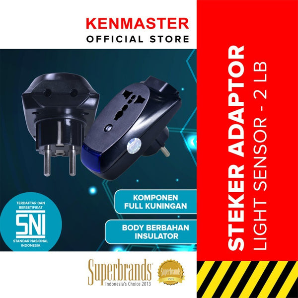 KENMASTER steker adaptor + light indicator sensor 04B