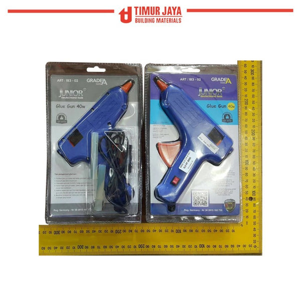 KAPUSI ON OFF Glue Gun 40 Watt Alat Lem Tembak 40w kenmaster BESAR