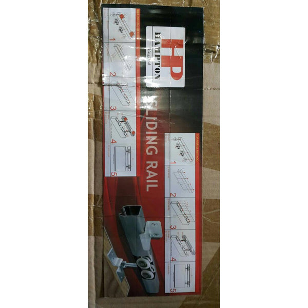 Rel Pintu Geser Sliding Rail Hampton Geser 2 Meter Pintu 100 cm Deckso