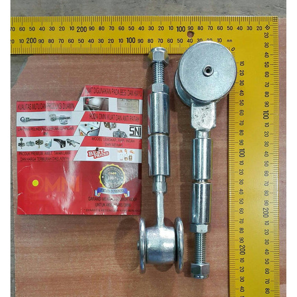 Roda Pintu Rel Henderson Besi Omni Atas 300 kg