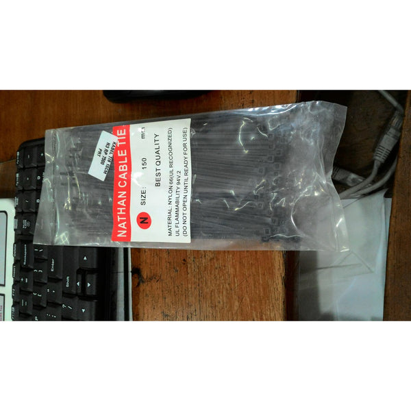 Kabel Tis / Cable Tie / Kabel Ties 15 cm Merk NATHAN