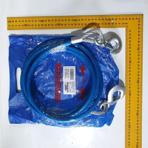 Tali Derek Mobil 4.5 TON Towing Car Emergency Tow Rope 10 mm 4 M WIPRO