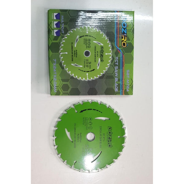 DOZIRO Circular Cutter TCT 7 in x 24T Sawblade Saw Blade bosch
