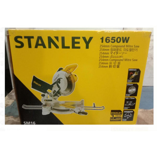Mesin Miter Mitre Saw 10 inch 255mm Stanley STEL 721 Alumunium