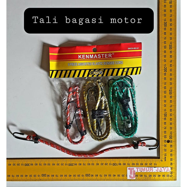 Kenmaster Tali Bagasi Motor 6 Pcs / Set