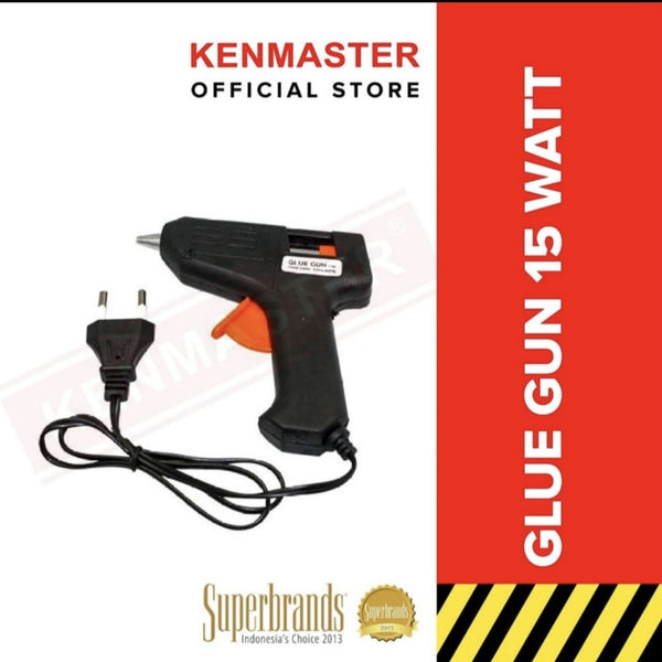 Alat Lem Tembak 15 Watt glue gun bakar KENMASTER mrp Prohex