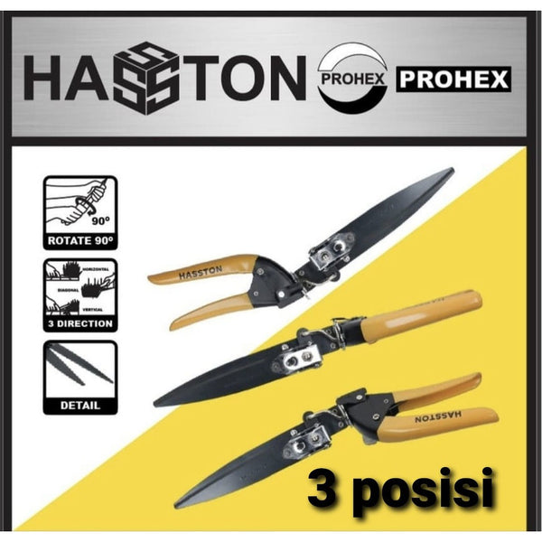 HASSTON PROHEX Gunting Rumput 3 Posisi (1350-010)