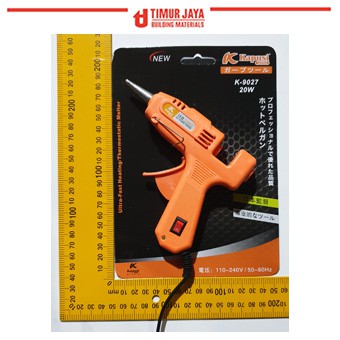 KAPUSI ON OFF Glue Gun 20 Watt Alat Lem Tembak 20W kenmaster