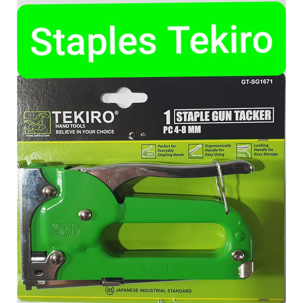 Staples Tembak / Staple Gun Tacker TEKIRO 4-8 mm