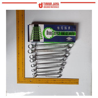PROMO FUKUNG Kunci Ring 8 Pcs 6-22 mm Ring Set
