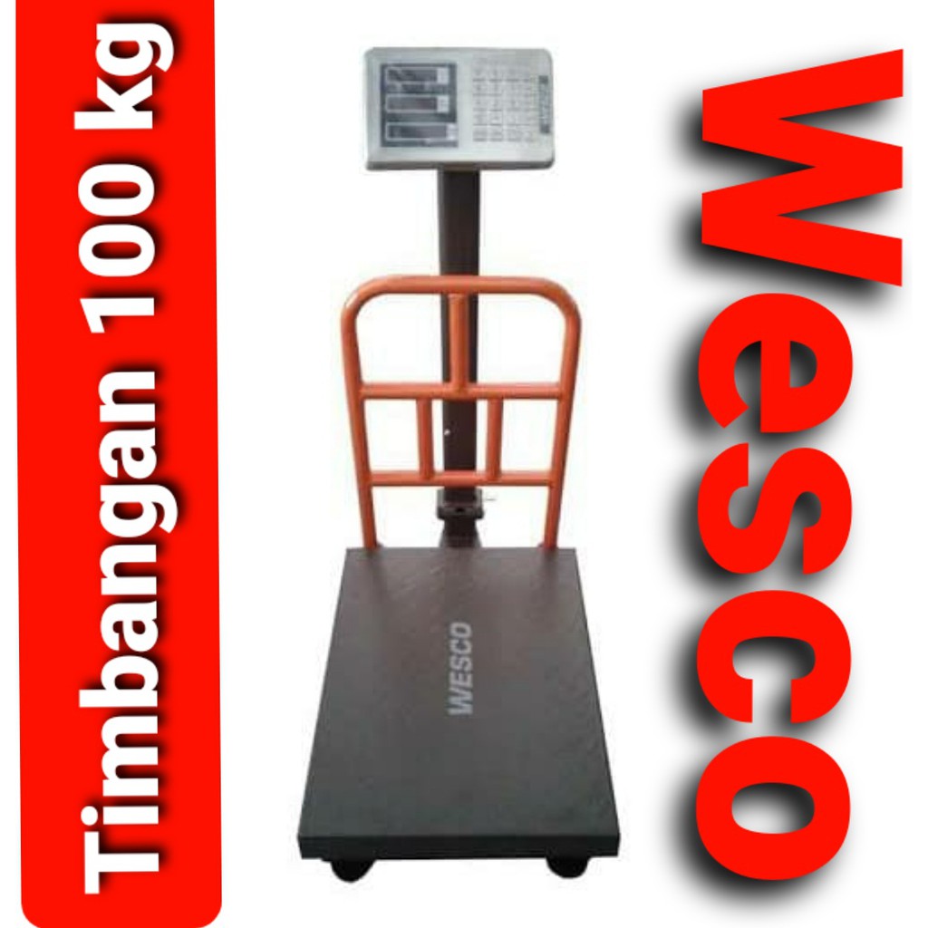 Timbangan Digital Barang / Digital Wesco 100Kg Nankai Tora – Timur Jaya