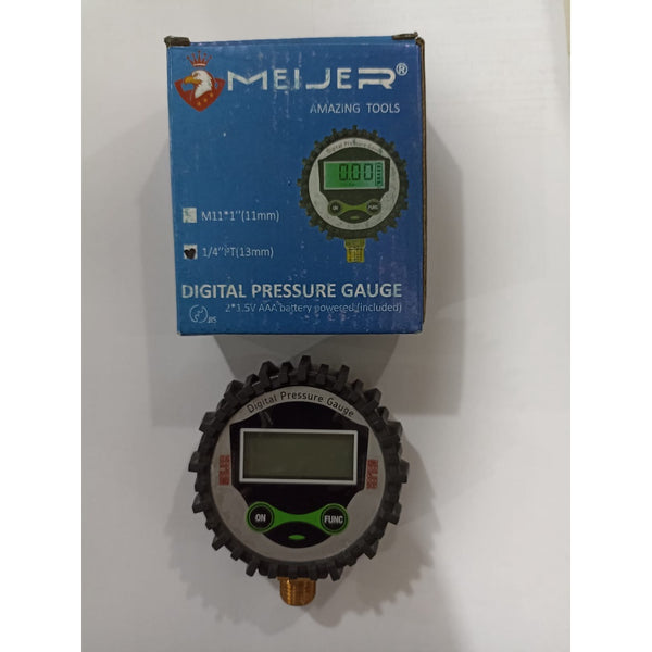 DIGITAL PRESSURE GAUGE 1/4 x 3 inch Pengukur Tekanan Ban