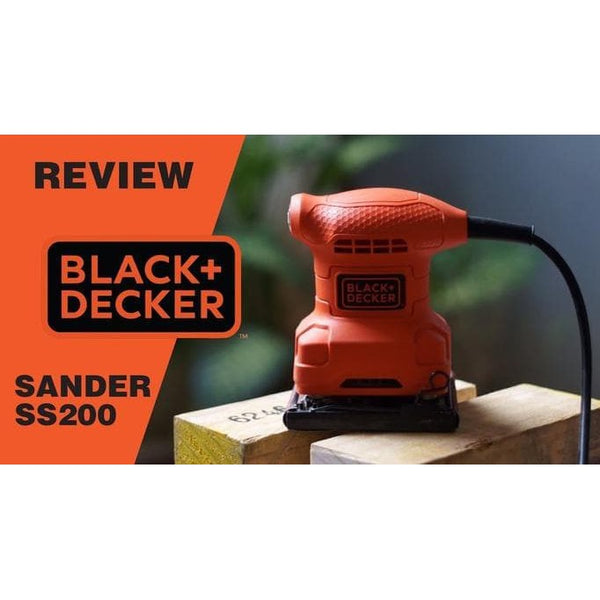 BLACK DECKER Mesin Amplas Sander  BS200 Sheet Sander BS 200 ss 400