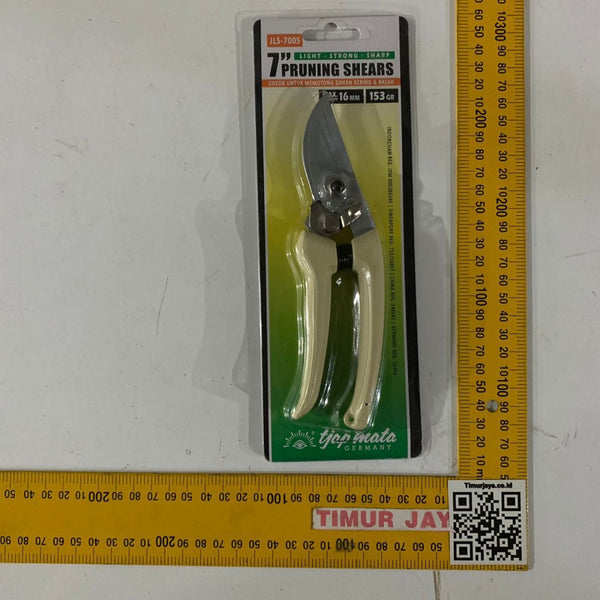 TJAP MATA JLS7005 Gunting PRUNING SHEAR 7 inch dahan kebun ranting ste