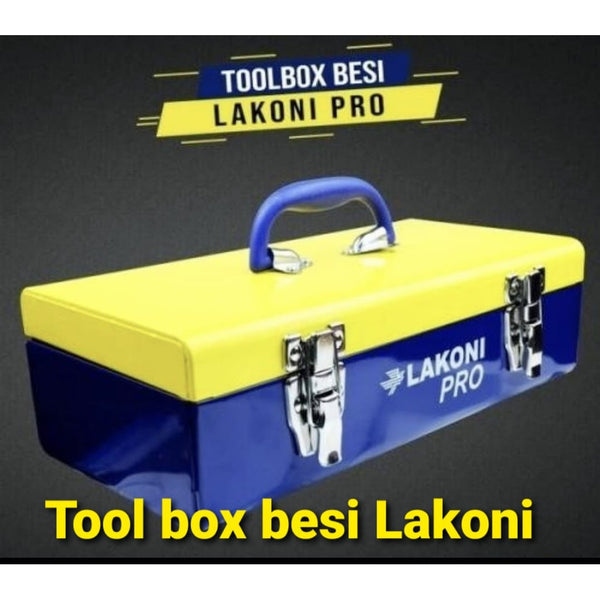 LAKONIPRO LAKONI PRO - TOOL BOX 1 SUSUN (BESI) 380 x 185 X 110 MM