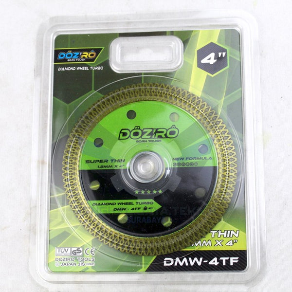 BMB Diamond Wheel Batik Turbo 4 Inch Mata Pisau Potong Keramik Granit