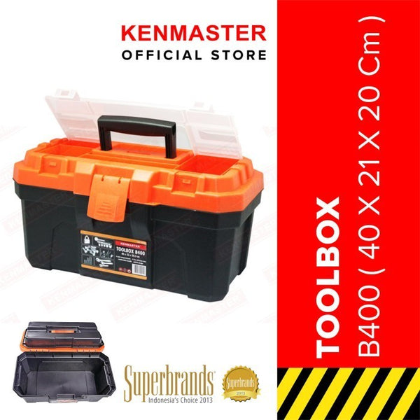 Toolbox / Tool box Kenmaster B400 / Kotak Peralatan Ukuran Besar Kenmaster Kotak Perkakas / Tempat Penyimpanan